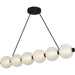 Quoizel - PCCAD144MBK - LED Linear Chandelier - Clarendon - Matte Black