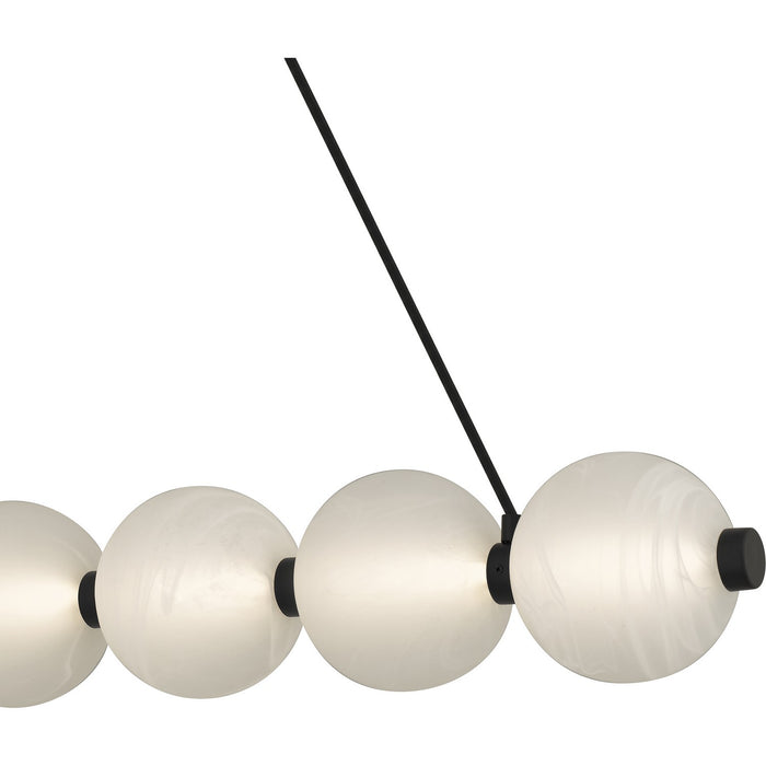 Quoizel - PCCAD144MBK - LED Linear Chandelier - Clarendon - Matte Black