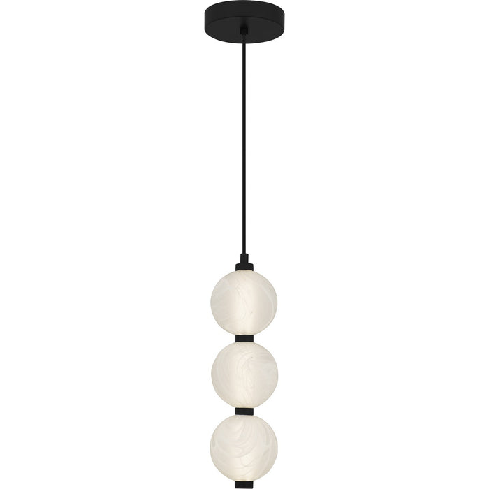 Quoizel - PCCAD1505MBK - LED Mini Pendant - Clarendon - Matte Black