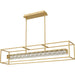 Quoizel - PCDZ148SGD - LED Linear Chandelier - Dazzle - Soft Gold
