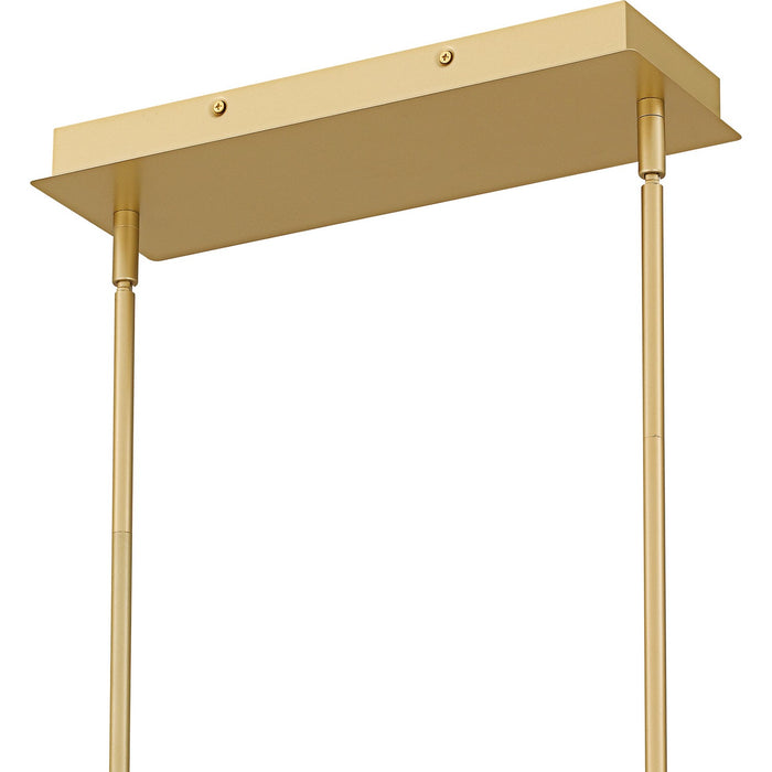 Quoizel - PCDZ148SGD - LED Linear Chandelier - Dazzle - Soft Gold