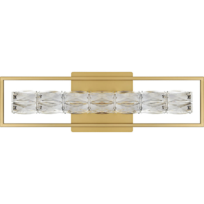Quoizel - PCDZ8524SGD - LED Bath Light - Dazzle - Soft Gold