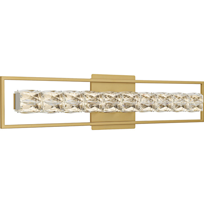 Quoizel - PCDZ8533SGD - LED Bath Light - Dazzle - Soft Gold