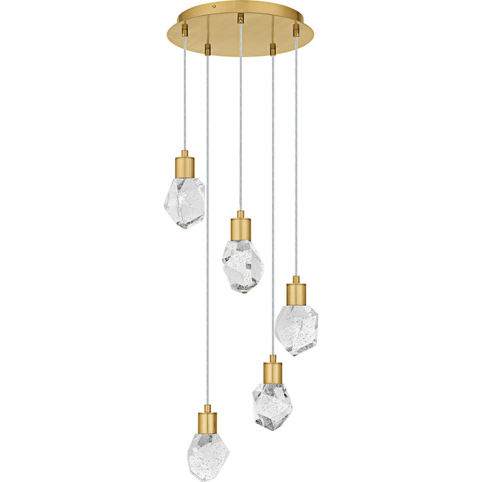 Quoizel - PCSKY1812BRG - LED Pendant - Skye - Brushed Gold