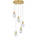 Quoizel - PCSKY1812BRG - LED Pendant - Skye - Brushed Gold