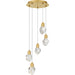 Quoizel - PCSKY1812BRG - LED Pendant - Skye - Brushed Gold