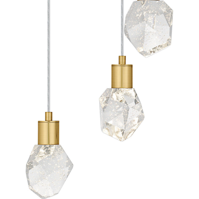 Quoizel - PCSKY1812BRG - LED Pendant - Skye - Brushed Gold