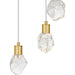 Quoizel - PCSKY1812BRG - LED Pendant - Skye - Brushed Gold