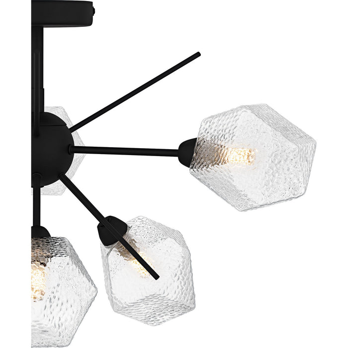 Quoizel - PCSVD1724EK - Six Light Semi-Flush Mount - Salvador - Earth Black