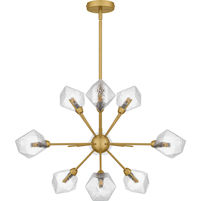 Quoizel - PCSVD5034BRG - Nine Light Chandelier - Salvador - Brushed Gold