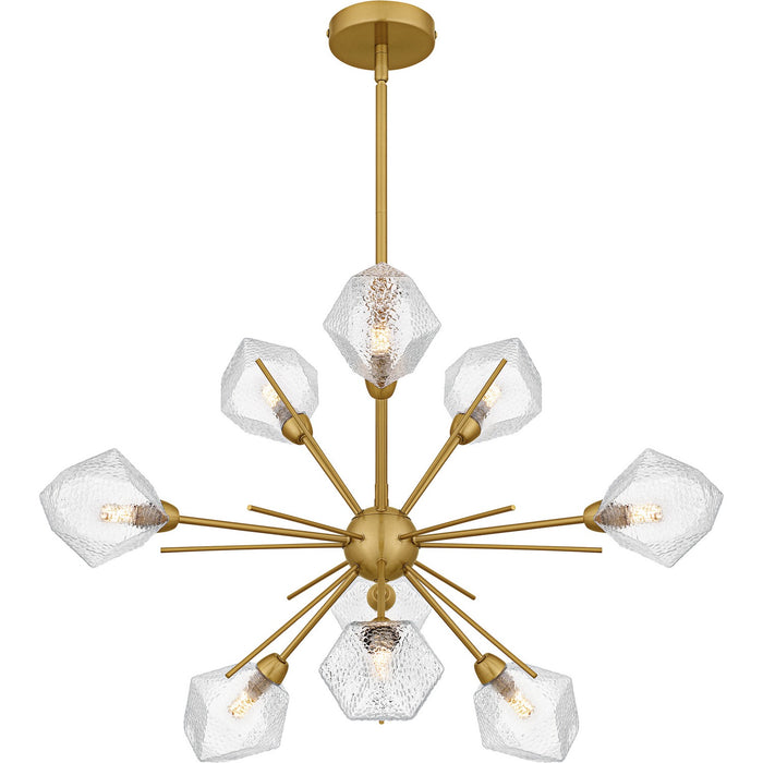 Quoizel - PCSVD5034BRG - Nine Light Chandelier - Salvador - Brushed Gold