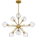 Quoizel - PCSVD5034BRG - Nine Light Chandelier - Salvador - Brushed Gold