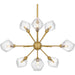 Quoizel - PCSVD5034BRG - Nine Light Chandelier - Salvador - Brushed Gold