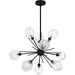 Quoizel - PCSVD5034EK - Nine Light Chandelier - Salvador - Earth Black