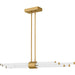 Quoizel - PCTAL146BRG - LED Linear Chandelier - Talbott - Brushed Gold