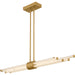 Quoizel - PCTAL146BRG - LED Linear Chandelier - Talbott - Brushed Gold