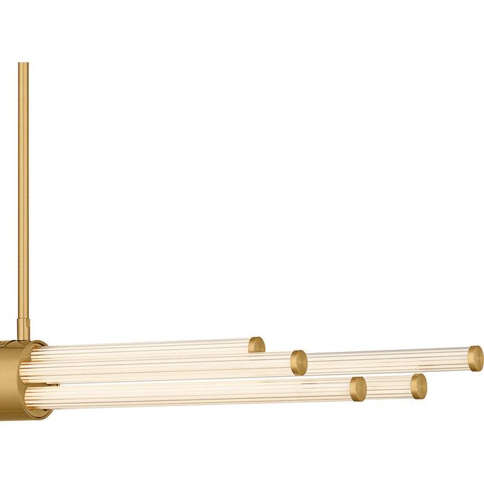 Quoizel - PCTAL146BRG - LED Linear Chandelier - Talbott - Brushed Gold