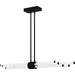 Quoizel - PCTAL146MBK - LED Linear Chandelier - Talbott - Matte Black
