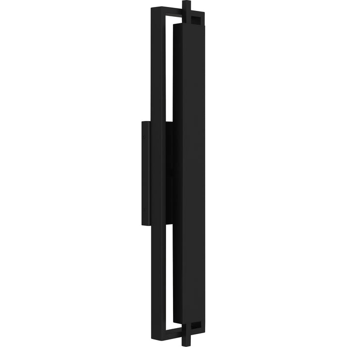 Quoizel - PNT8506MBK - LED Outdoor Wall Lantern - Pointsett - Matte Black