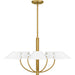 Quoizel - PNY5028BRG - Five Light Chandelier - Penley - Brushed Gold