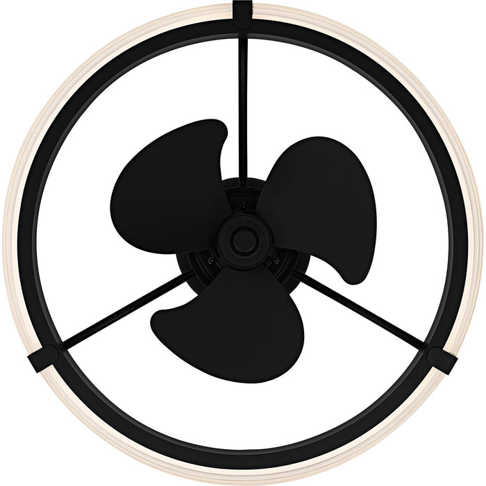 Quoizel - QFA6805MBK - LED Fan Light - Elrod - Matte Black