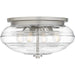 Quoizel - QFL6773BN - Four Light Flush Mount - Gatonby - Brushed Nickel