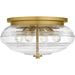 Quoizel - QFL6773BRG - Four Light Flush Mount - Gatonby - Brushed Gold