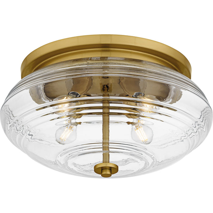 Quoizel - QFL6773BRG - Four Light Flush Mount - Gatonby - Brushed Gold
