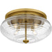Quoizel - QFL6773BRG - Four Light Flush Mount - Gatonby - Brushed Gold
