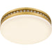 Quoizel - QFL6785BRG - LED Flush Mount - Carey - Brushed Gold