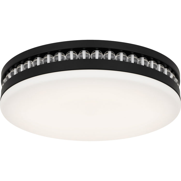 Quoizel - QFL6785MBK - LED Flush Mount - Carey - Matte Black