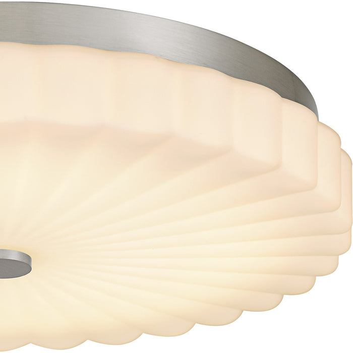 Quoizel - QFL6787BN - LED Flush Mount - Cherbury - Brushed Nickel