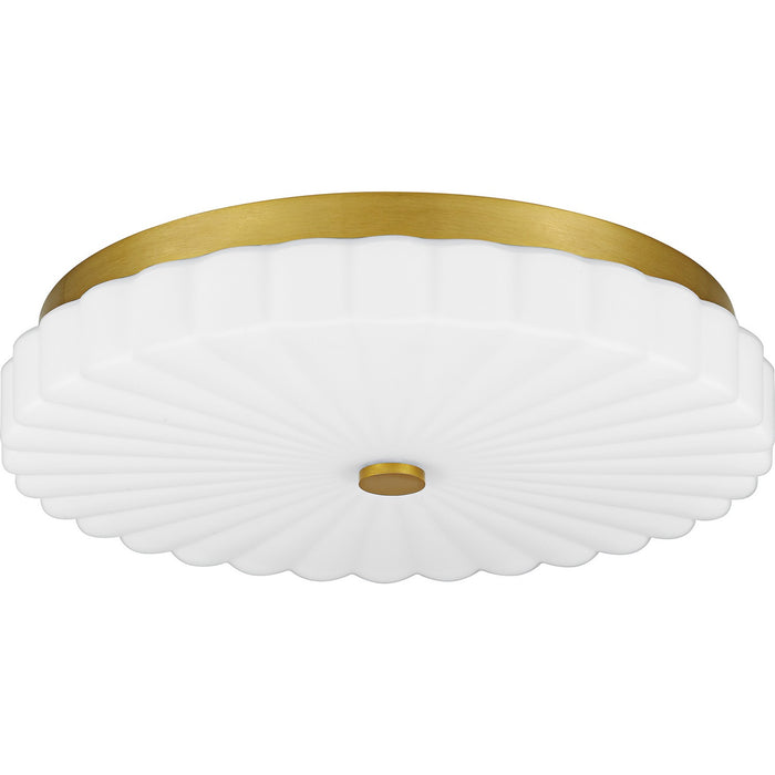 Quoizel - QFL6787BRG - LED Flush Mount - Cherbury - Brushed Gold