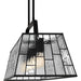 Quoizel - QLC6176MBK - Five Light Linear Chandelier - Rainier - Matte Black