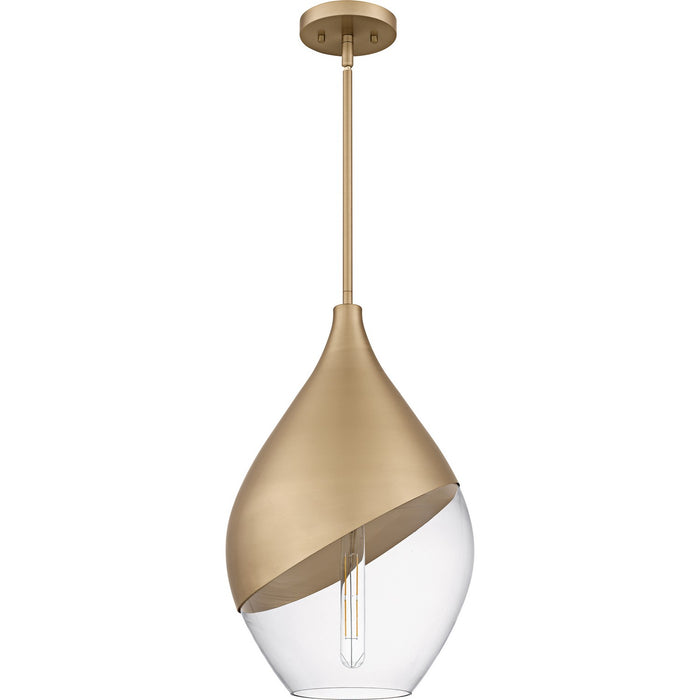 Quoizel - QMP6797BGD - One Light Pendant - Drover - Bronze Gold