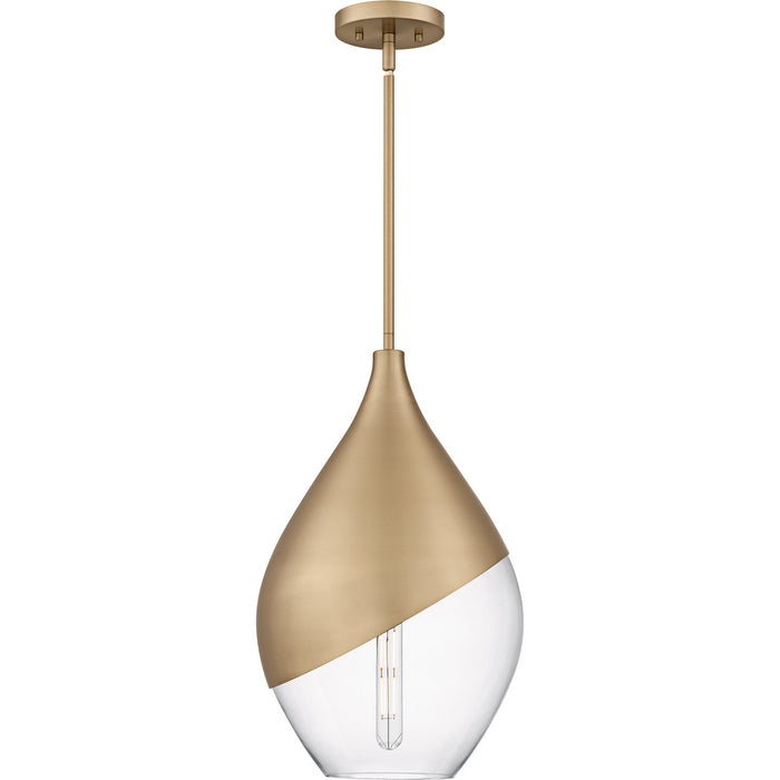 Quoizel - QMP6797BGD - One Light Pendant - Drover - Bronze Gold