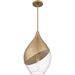 Quoizel - QMP6797BGD - One Light Pendant - Drover - Bronze Gold