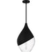 Quoizel - QMP6797MBK - One Light Pendant - Drover - Matte Black