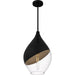 Quoizel - QMP6797MBK - One Light Pendant - Drover - Matte Black