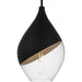Quoizel - QMP6797MBK - One Light Pendant - Drover - Matte Black