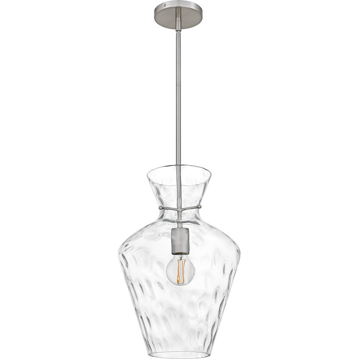 Quoizel - QMP6806BN - One Light Pendant - Hollis - Brushed Nickel