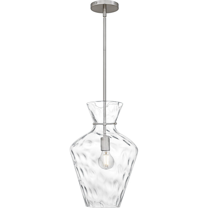 Quoizel - QMP6806BN - One Light Pendant - Hollis - Brushed Nickel