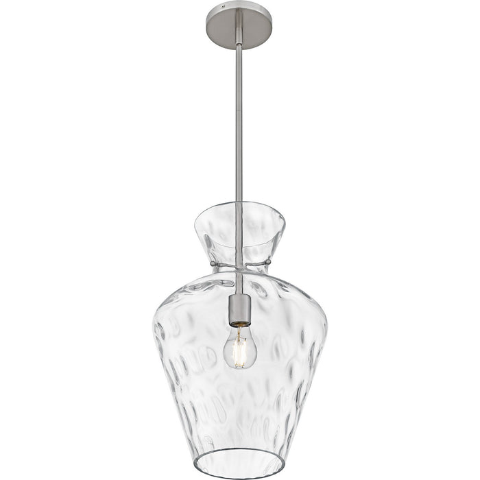 Quoizel - QMP6806BN - One Light Pendant - Hollis - Brushed Nickel