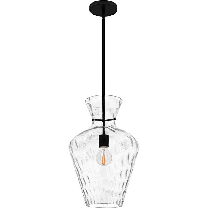 Quoizel - QMP6806MBK - One Light Pendant - Hollis - Matte Black