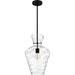 Quoizel - QMP6806MBK - One Light Pendant - Hollis - Matte Black