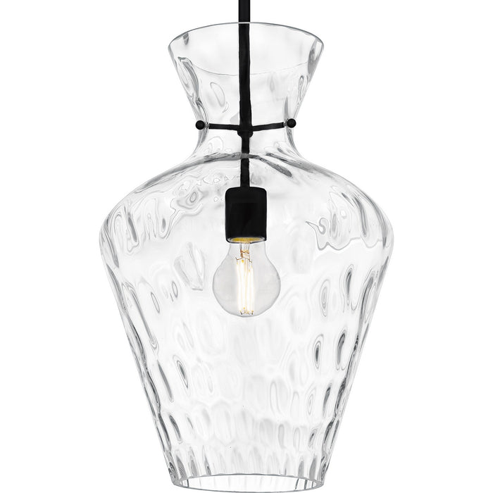 Quoizel - QMP6806MBK - One Light Pendant - Hollis - Matte Black
