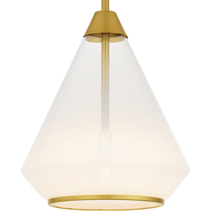 Quoizel - QP6750BRG - One Light Mini Pendant - Haze - Brushed Gold