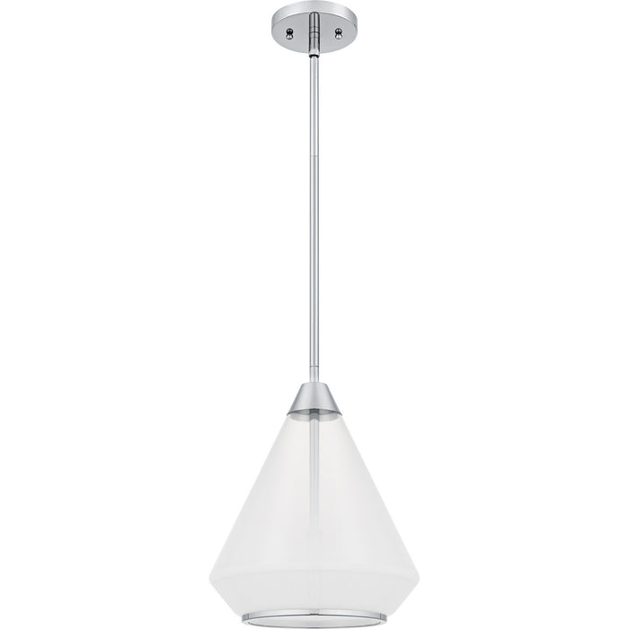 Quoizel - QP6750C - One Light Mini Pendant - Haze - Polished Chrome