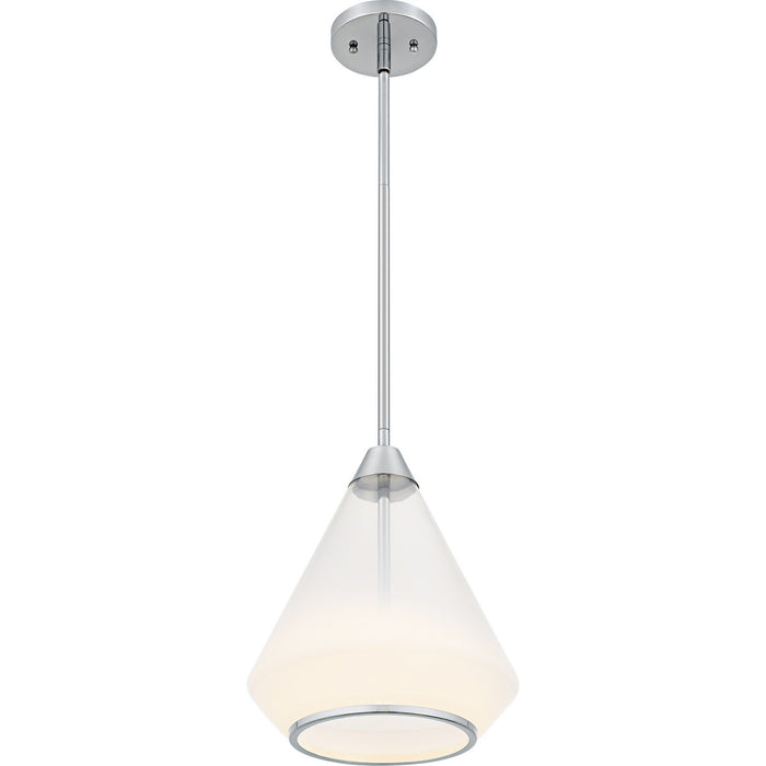Quoizel - QP6750C - One Light Mini Pendant - Haze - Polished Chrome