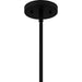 Quoizel - QP6750MBK - One Light Mini Pendant - Haze - Matte Black